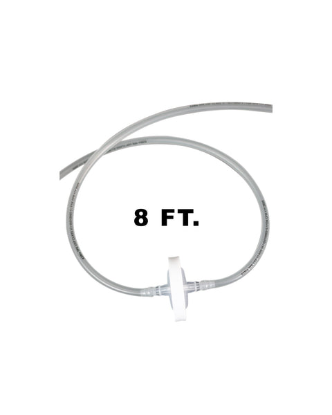 Vactrap™ G Tubing Extension for Plastic Bottles, 8 feet (8'), with 0.2 µm PTFE Inline Vent Filter, 1/EA | img_1 | Foxx Life Sciences Global | shopfls.com