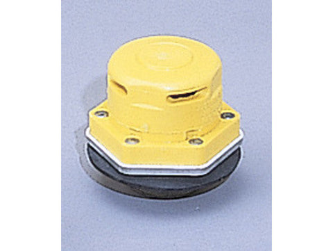 Polyethylene Vertical Drum Vent for chlorinated solvents, S/S Flame Arrester, 2" bung opening - SolventWaste.com