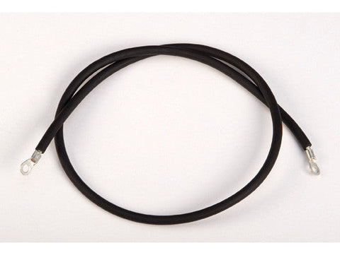 Antistatic Insulated Wire for bonding/grounding, with dual 1/4" terminals, 3 ft. - SolventWaste.com