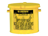 Countertop Oily Waste Can, 2 gallon (8L) - SolventWaste.com