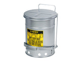 Oily Waste Can, 14 gallon (52L), foot-operated self-closing SoundGard™ cover - SolventWaste.com