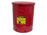 Oily Waste Can, 21 gallon (80L), hand-operated cover - SolventWaste.com