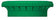 45mm SECUREgrasp® cap, Green, PP