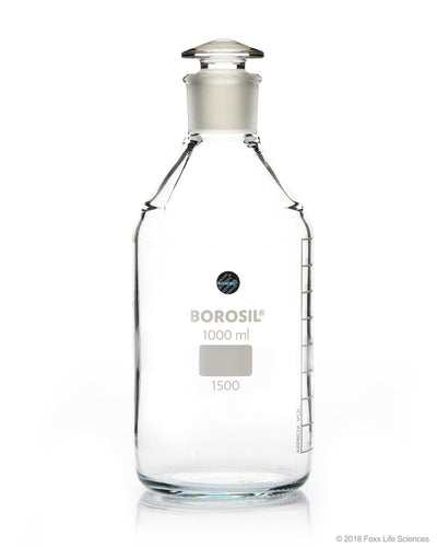 Flaconi per reagenti Borosil® - Lisci - Bocca stretta - Graduati 1000 mL CS/10
