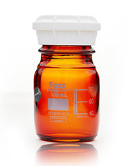 PUREGRIP® Amber Media Bottles
