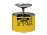 Plunger Dispensing Can, 2 quart (2L), Steel - SolventWaste.com