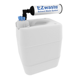 EZWaste UN/DOT Filter Kit, VersaCap 51S, 6 ports for 1/8" OD Tubing with 10L Container - SolventWaste.com