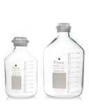 PUREGRIP® Glass Carboys - Round - Clear - 83B VersaCap® - 20 L - 1/EA - SolventWaste.com