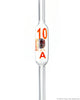 Borosil Volumetric Pipette Bulb Pipette Class A Accuracy ASTM Batch Certificate 10mL Borosilicate