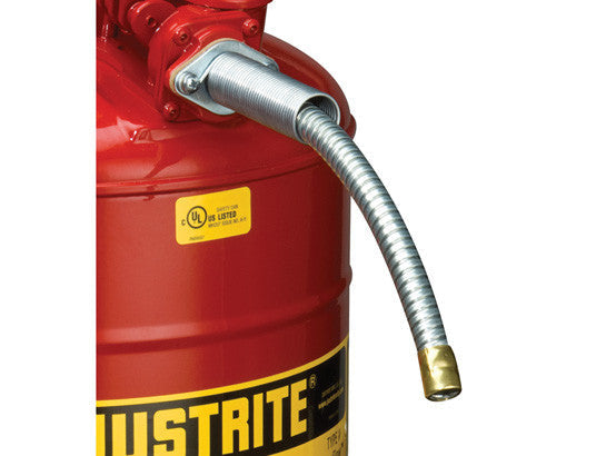 5/8" O.D. Flexible Hose for Type II Safety Cans - SolventWaste.com