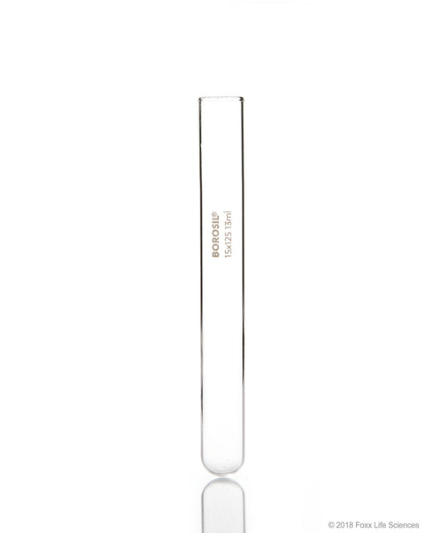 Test Tubes without RIM 16*150 Borosilicate 3.3 ISO 4142 20ml CS/400 - SolventWaste.com