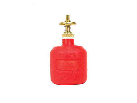 DISPENSING CAN, NONMETALLIC, WITH BRASS DISPENSER VALVES, 8 OUNCES - SolventWaste.com