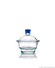 Borosil® Desiccator With Cover and Porcelain Plate - Plastic Knob - Borosilicate Glass 150 mm CS/1