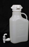 5L HDPE Carboy with 83mm Cap and Spigot - SolventWaste.com