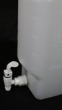 10L HDPE Carboy with 83mm Cap and Spigot - SolventWaste.com