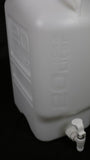 20L HDPE Carboy with 83mm Cap and Spigot - SolventWaste.com