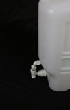 20L HDPE Carboy with 120mm Cap with Spigot - SolventWaste.com