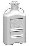 40L HDPE Carboy with 120mm Cap - SolventWaste.com