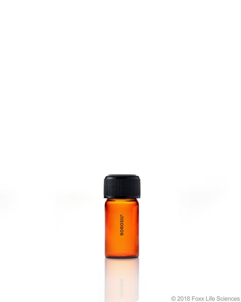Borosil® Amber Culture Tubes Media Flat Bottom PP cap with Liner 15 mL Borosilicate CS/100 - SolventWaste.com