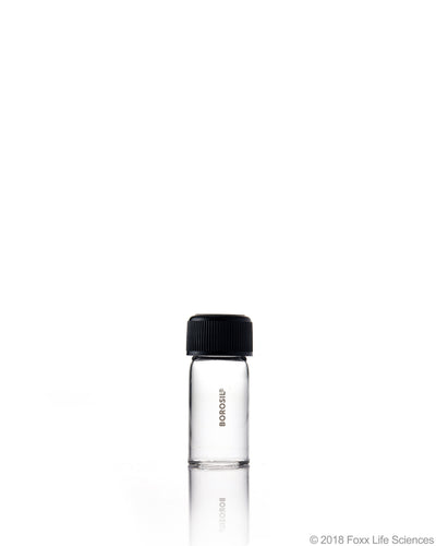 Borosil® Culture Tubes Media Flat Bottom PP cap with Liner 15 mL Borosilicate CS/100