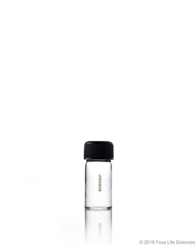Borosil® Culture Tubes Media Flat Bottom PP cap with Liner 15 mL Borosilicate CS/100 - SolventWaste.com