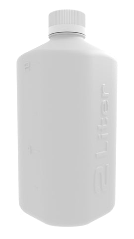 2L HDPE Boston Square 45mm Cap - SolventWaste.com