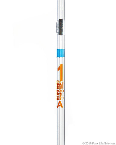 Borosil Volumetric Pipette Bulb Class A ASTM 969 USP Type I Ind Cert 1mL - SolventWaste.com