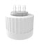 Open Top VersaCap® 38-430mm with 3x Molded 1/8" HB Adapter, 4/case