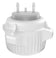 Open Top VersaCap® 53mm with  Molded 1/8" HB Adapter