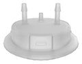 VersaCap® 53mm Dual 1/8" HB with Vent Adapter Insert - SolventWaste.com