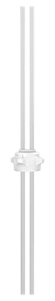 Open Top VersaCap® 53mm with EZTop® System, 2 x 1/4" Tubes