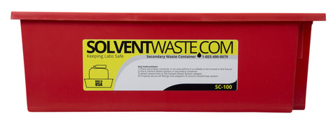 SolventWaste.com Secondary Container for 1-10L Carboys, 6/pk - SolventWaste.com