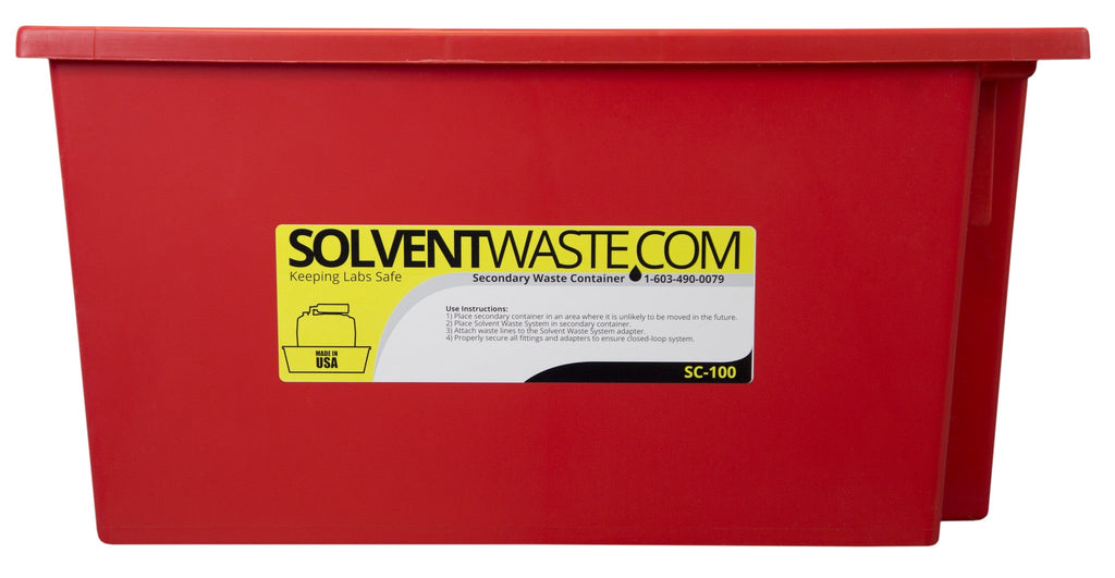 Solventwaste.com Secondary Container for 13.5L or 20L Carboys, 6/pk - SolventWaste.com