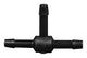 T Connector Fitting Pack, Polyethylene, 1/8" Hose Barb x 1/8" Hose Barb to 1/8" Hose Barb, 10/pk