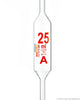 Borosil Volumetric Pipette Bulb Pipette Class A Accuracy ASTM Batch Certificate 25mL Borosilicate