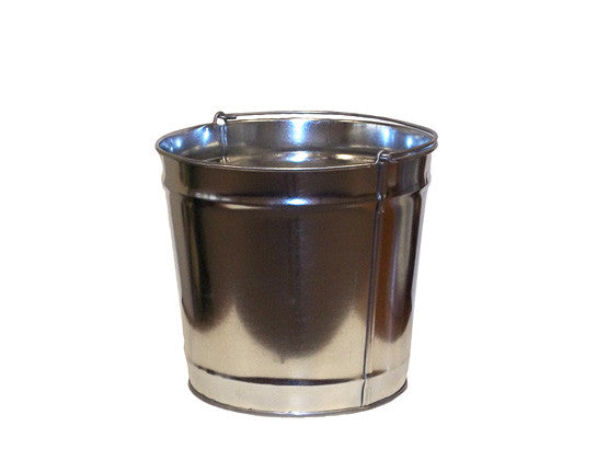 Smoker's Cease-Fire® Replacement Pail for cigarette butt receptacle, steel, bail handle - SolventWaste.com