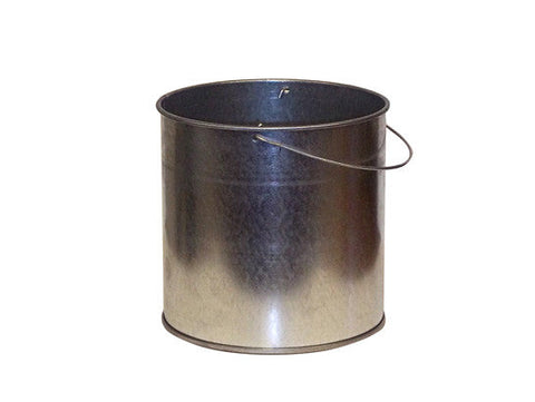 Smoker's Cease-Fire® Replacement Pail for personal-size cigarette butt recptcle, steel, bail handle - SolventWaste.com
