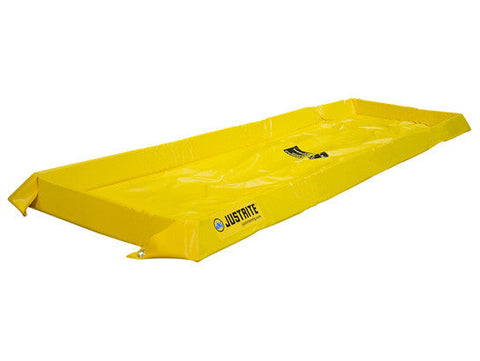 MAINTENANCE SPILL BERM, DIMS. 2'W x 8'L x 4"H, CAP. 40 GALS - SolventWaste.com