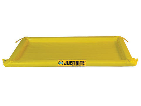 MAINTENANCE SPILL BERM, DIMS. 2'W x 4'L x 2"H, CAP. 10 GALS. - SolventWaste.com