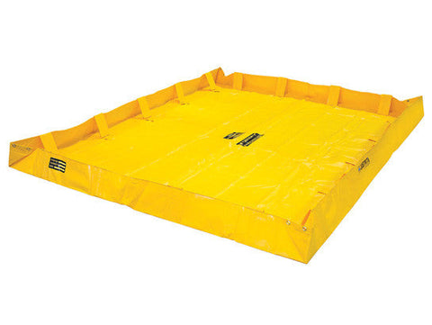QUICKBERM® LITE, DIMS. 8'W x 8'L x 8"H, CAP. 318 GALS. - SolventWaste.com