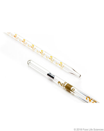 Borosil Graduated Serological pipettes - 3.3 Borosilicate - CS/10 - 2mL