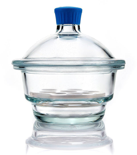 Borosil® Desiccator - Standard - 200mm (Medium) 1/EA - SolventWaste.com