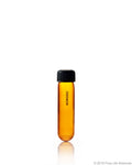 Borosil® Amber Culture Tubes Media Round Bottom PP cap with Liner 30 mL Borosilicate CS/100 - SolventWaste.com