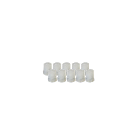 EZwaste® Replacement 1/4" MNPT Filter Plugs, 10/pack - SolventWaste.com