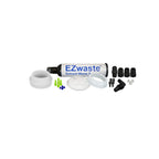 EZWaste® UN/DOT Filter Kit, VersaCap® 70S w/ Threaded Adapter, 4 Ports for 1/16” OD Tubing, 3 Ports for 1/4" OD Tubing - SolventWaste.com