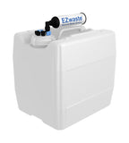 EZwaste® UN/DOT, VersaCap® 70S , 4 ports for 1/8" OD Tubing, 4 ports for 1/4" OD Tubing with 13.5L Container - SolventWaste.com