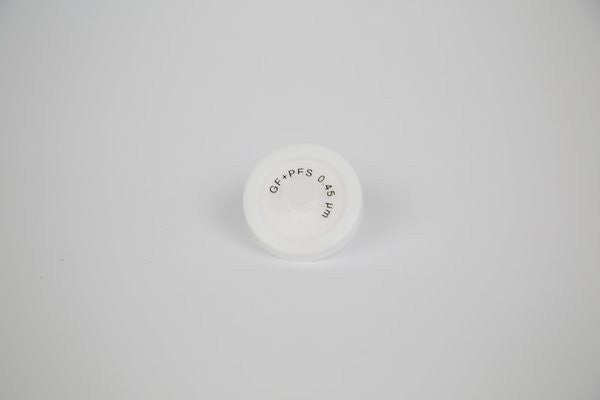 EZFlow® 25mm Syringe Filter, .45µm PES,Glass Fiber Prefilter, 100/pack - SolventWaste.com