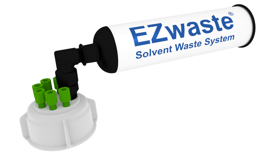 EZWaste® UN/DOT Filter Kit, VersaCap® 51S, 6 ports for 1/16" OD Tubing - SolventWaste.com