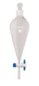 Borosil® Funnels - Separatory - Pear-Shaped - PTFE Stopcock - 2000mL - 29/32 - CS/10