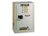 ChemCor® Under Fume Hood Corrosives/Acids Safety Cabinet, Cap. 15 gal, 1 shelf, 1 m/c right hand door - SolventWaste.com